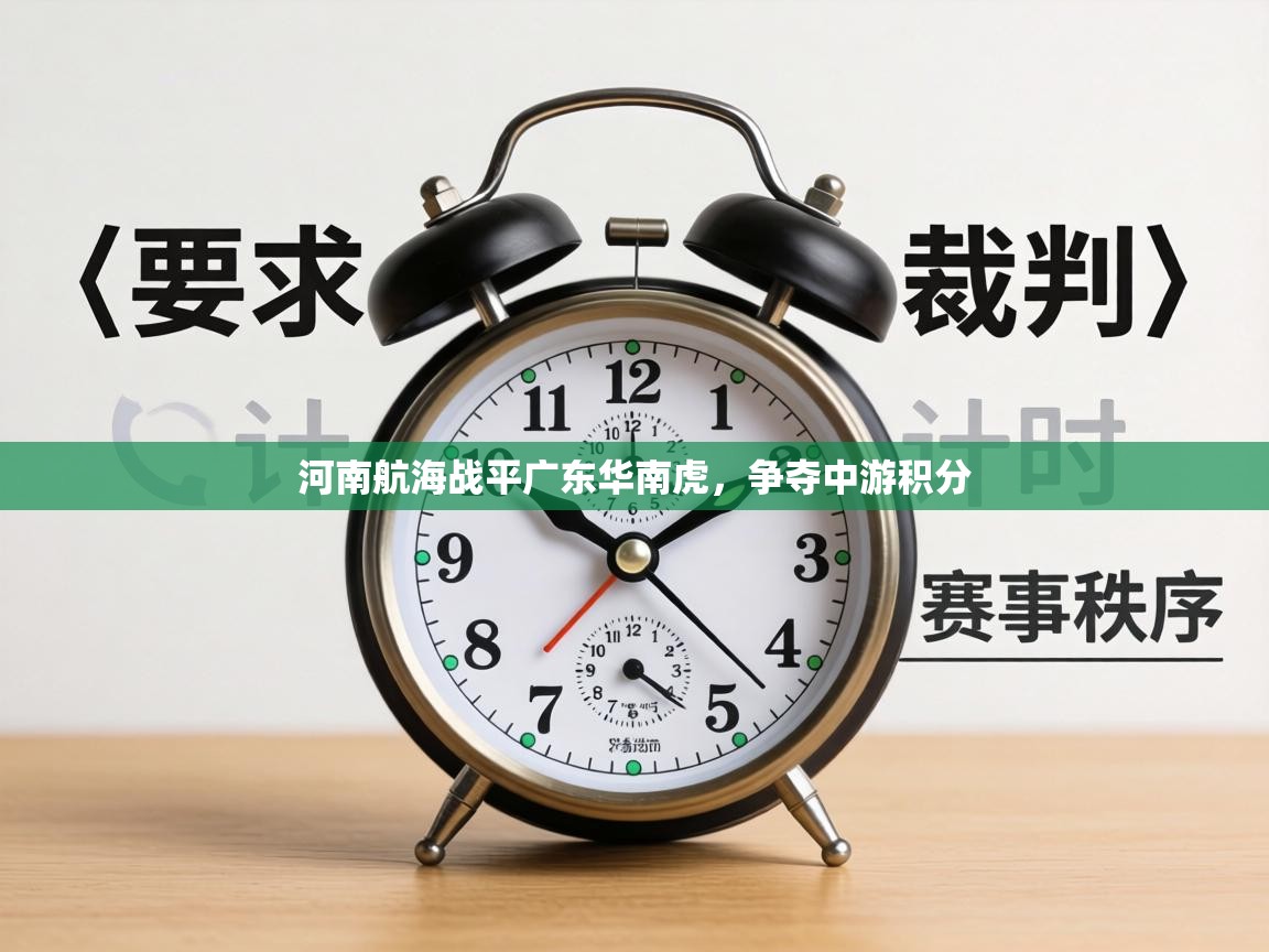 河南航海战平广东华南虎，争夺中游积分  第2张